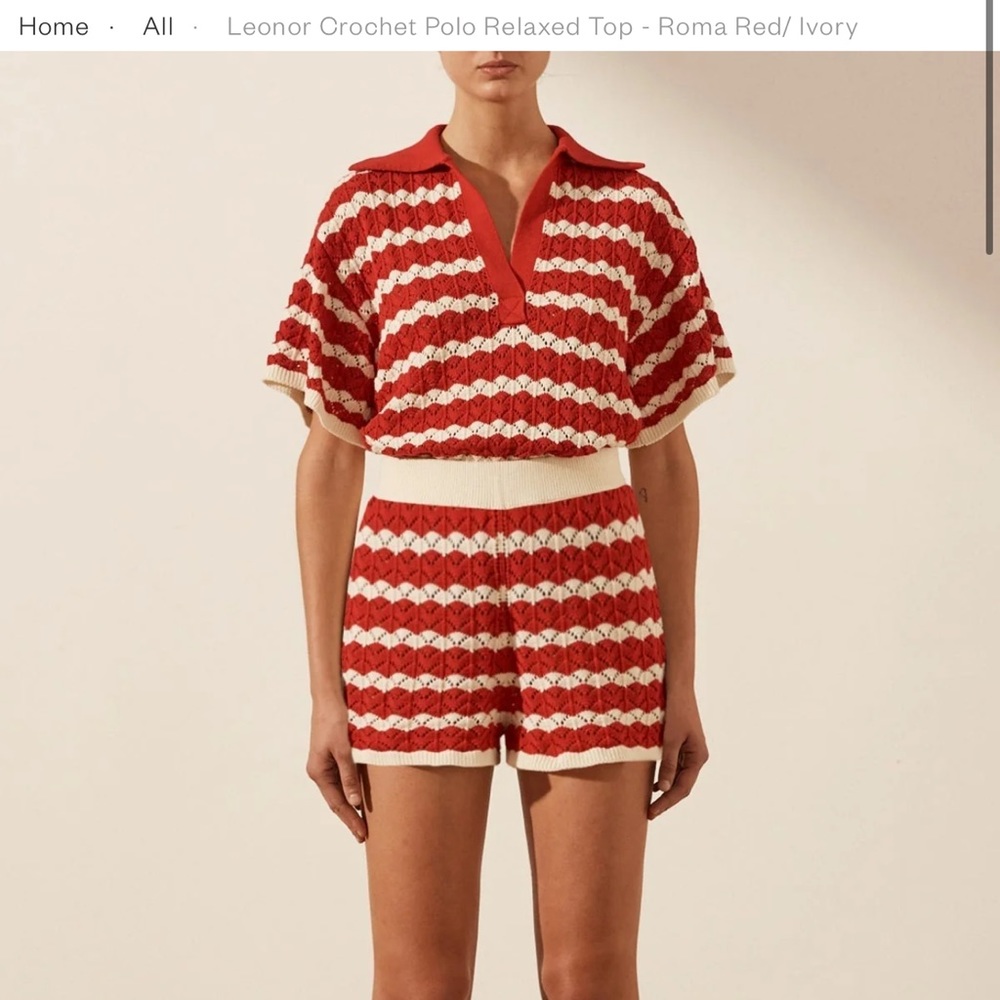 Shona Joy Lenor Crochet Shorts